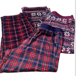 NAUTICA ⭐️ velvet look pajama pants